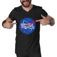 Space Force Usa United States Logo Men V-Neck Tshirt