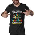 Special Teacher To Hear Child Cant Say Autism Awareness Sped Men V-Neck Tshirt