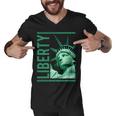 Statue Of Liberty Men V-Neck Tshirt