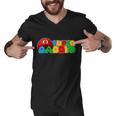 Super Daddio Gamer Dad Tshirt Men V-Neck Tshirt