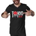 Tokyo Japan Tshirt Men V-Neck Tshirt