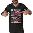 Trucker Truck Drivers Are The Dedicated Funny American Trucker Gag Men V-Neck Tshirt