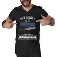 Uss Hewitt Dd Men V-Neck Tshirt