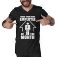 Work From Home Employee Of The Month V2 Men V-Neck Tshirt