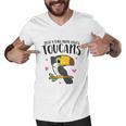 Just A Girl Who Loves Toucans Cute Birds Love Toucan Men V-Neck Tshirt