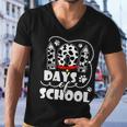 101 Days Of School Dalmatian Logo Men V-Neck Tshirt