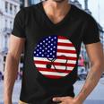 4Th Of July Nurse Independence Day Design Gift American Flag Gift Men V-Neck Tshirt