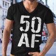 50 Af 50Th Birthday Tshirt Men V-Neck Tshirt