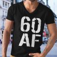 60 Af 60Th Birthday Men V-Neck Tshirt
