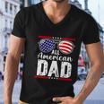 All American Dad Shirt Fourth 4Th Of July Sunglass Men V-Neck Tshirt