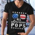 All American Pops Shirts 4Th Of July Matching Outfit Family Men V-Neck Tshirt