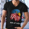 American Bald Eagle Mullet 4Th Of July Funny Usa Patriotic Gift Men V-Neck Tshirt