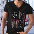 American Flag Patriotic 1776 We The People Usa Men V-Neck Tshirt