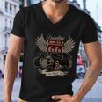 American Hot Rod On Dark Men V-Neck Tshirt