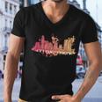 Austin Texas Skyline Tshirt Men V-Neck Tshirt