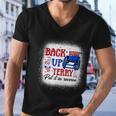 Back Up Terry Put It In Reverse 4Th Of July American Flag Men V-Neck Tshirt