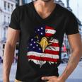 Bald Eagle 4Th Of July American Flag Patriotic Freedom Usa Gift Men V-Neck Tshirt