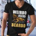 Bearded Dragon Weirdo With A Beardo Reptiles Men V-Neck Tshirt