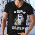 Ben Drankin Usa Patriotic Tshirt Men V-Neck Tshirt