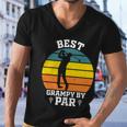Best Grampy By Par Men V-Neck Tshirt