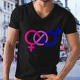 Bisexual Bi Pride Shirt Gay Parade Lgbtq Tshirt Men V-Neck Tshirt