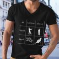 Boolean Logic Alive And Dead Funny Programmer Cat Tshirt Men V-Neck Tshirt