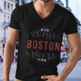 Boston Skyline V2 Men V-Neck Tshirt