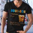 Bourbon Magic Brown Water For Fun People V2 Men V-Neck Tshirt