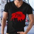 Buffalo 716 New York Football Men V-Neck Tshirt