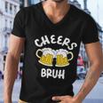 Cheers Day Drinking Beer Shirt Beer Drinker Thirty Snob Men V-Neck Tshirt