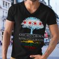 Chicago Grown With Lithuanian Roots Tshirt V2 Men V-Neck Tshirt