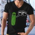 Dill With It Pickle Men V-Neck Tshirt