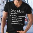 Dog Mom Definition Men V-Neck Tshirt