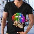 Dont Judge What You Dont Understand Lgbt Pride Lips Men V-Neck Tshirt