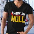 Drunk As Hull Men V-Neck Tshirt