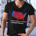 Dumbfuckistan Vs United States Of America Election Map Republicans Tshirt Men V-Neck Tshirt