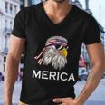 Eagle Mullet 4Th Of July Usa American Flag Merica Gift V4 Men V-Neck Tshirt