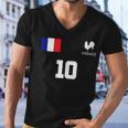 France Soccer Jersey Men V-Neck Tshirt