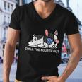 French Bulldog Funny 4Th Of July Gift For Frenchie Lover Men V-Neck Tshirt
