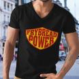 Frybread Power Tshirt Men V-Neck Tshirt