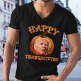 Funny Biden Happy Christmas Halloween Thanksgiving Men V-Neck Tshirt