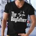 Funny Dog Father The Dogfather Men V-Neck Tshirt