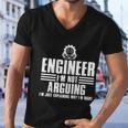 Funny Engineer Art Mechanic Electrical Engineering Gift Men V-Neck Tshirt