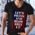 Funny Fireworks Shirts For Men Women Day Drinking 4Th July Men V-Neck Tshirt