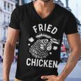 Funny Fried Chicken Smoking Joint Men V-Neck Tshirt