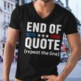 Funny Joe End Of Quote Repeat The Line V2 Men V-Neck Tshirt