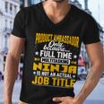 Funny Product Ambassador Representative Job Title Gift Men V-Neck Tshirt