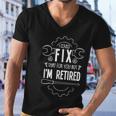 Funny Retirement Gift For A Retired Mechanic Men V-Neck Tshirt
