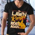 Funny The Lawn Ranger Rides Again Men V-Neck Tshirt