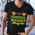 Ghoul Magnet Funny Halloween Quote Men V-Neck Tshirt